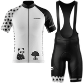Fierce Zen Panda Cycling Kit – Racefit Jersey & Bib Shorts Set